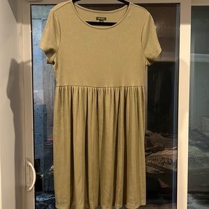 Wild Fable Size L Pale Olive Green Dress